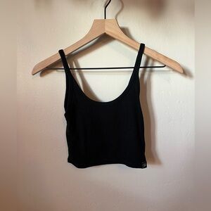 YoungLA Women's Cropped Black Tank Top